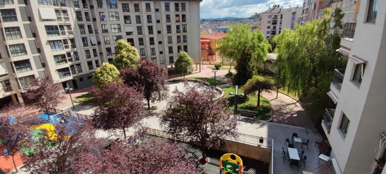 Appartamento Piso Estacion Termal Garaje Y Aire Acondicionado Ourense Esterno foto
